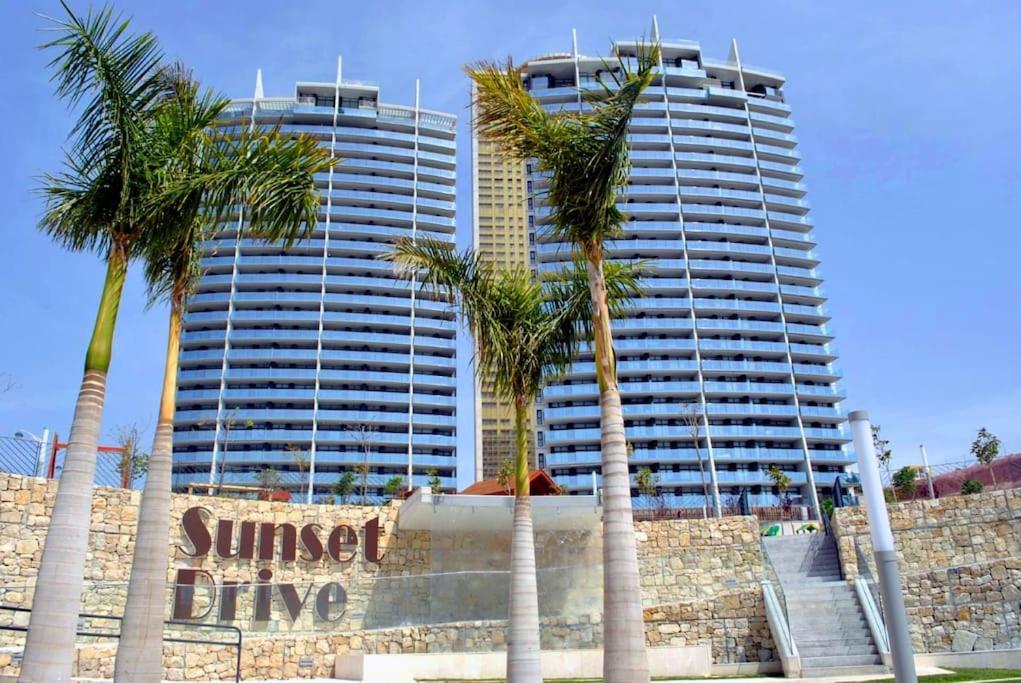 Luxury Apartment Residencial Sunset Drive - Benidorm, Espana Exterior foto