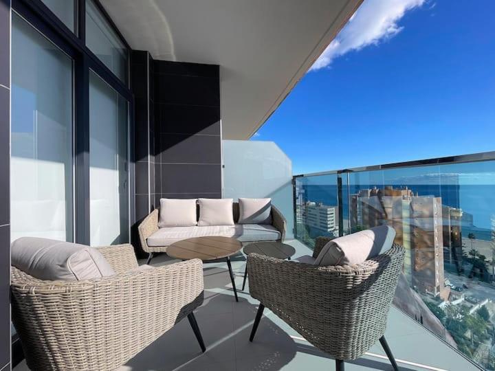Luxury Apartment Residencial Sunset Drive - Benidorm, Espana Exterior foto